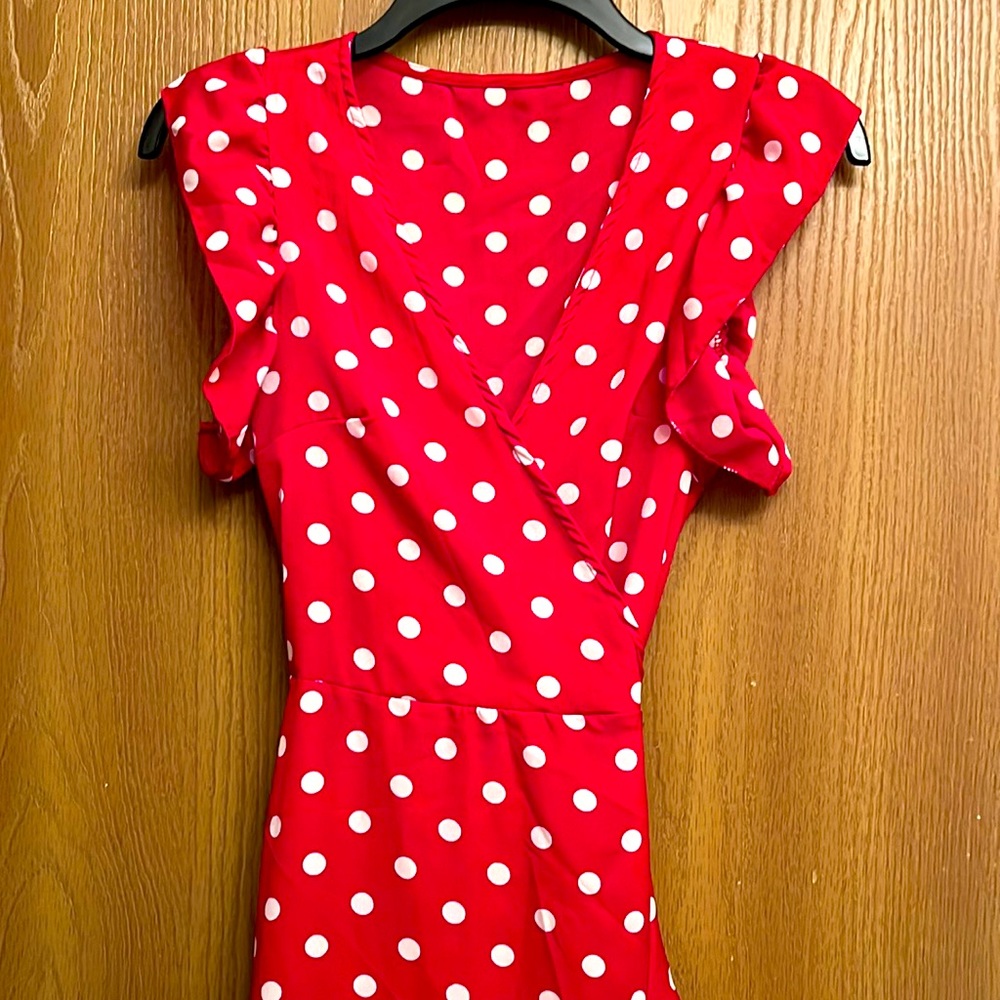 Wrap around dress
